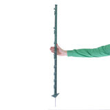 10x Kunststoffpfähle »Dreieckstritt« 125cm Weidezaunpfähle