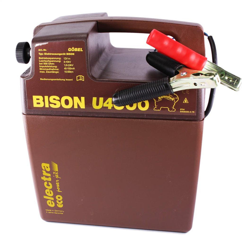 Weidezaungerät 9/12v »BISON U4000« bis 18km