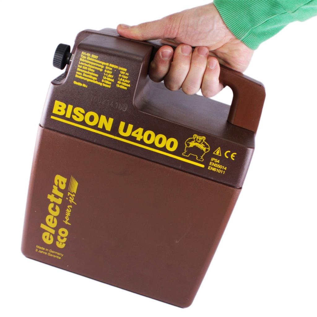 Weidezaungerät 9/12v »BISON U4000« bis 18km