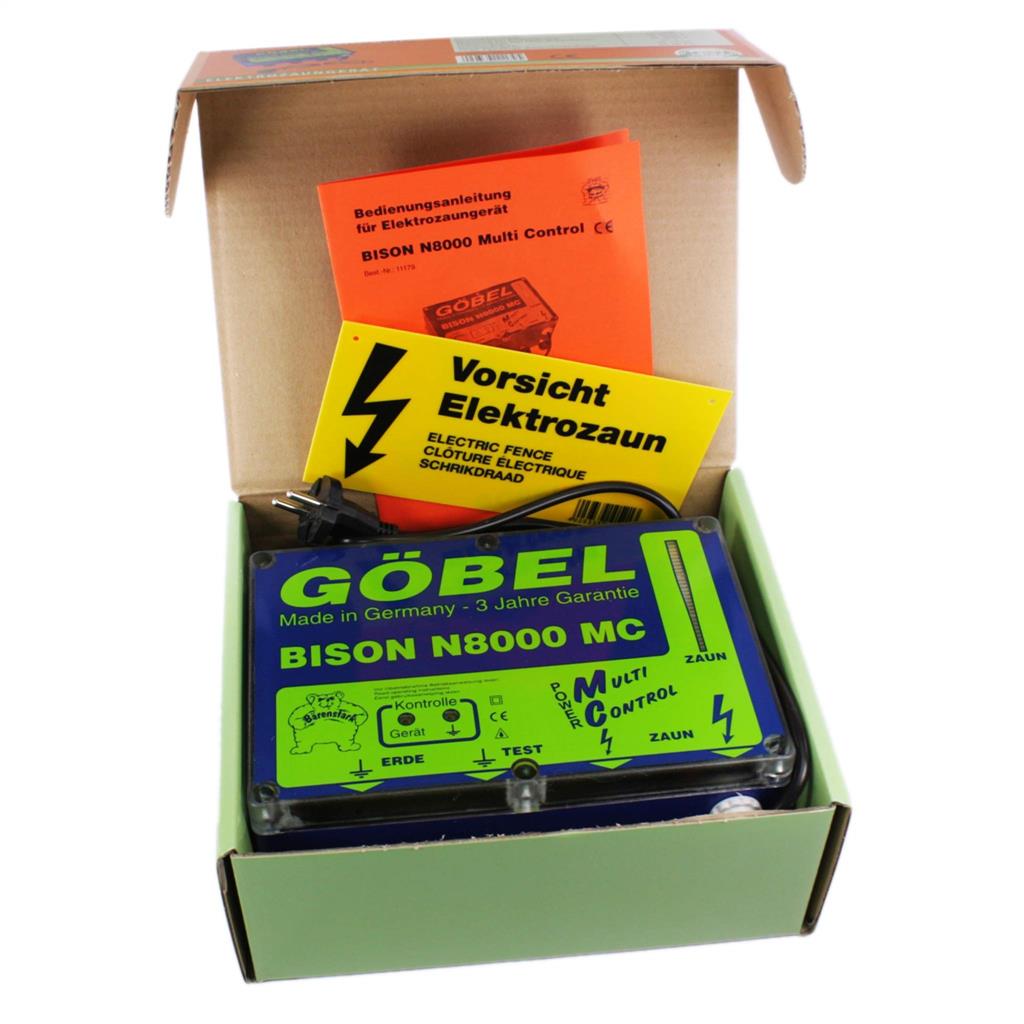 Weidezaungerät 230v »BISON N8000 MC« bis 80km