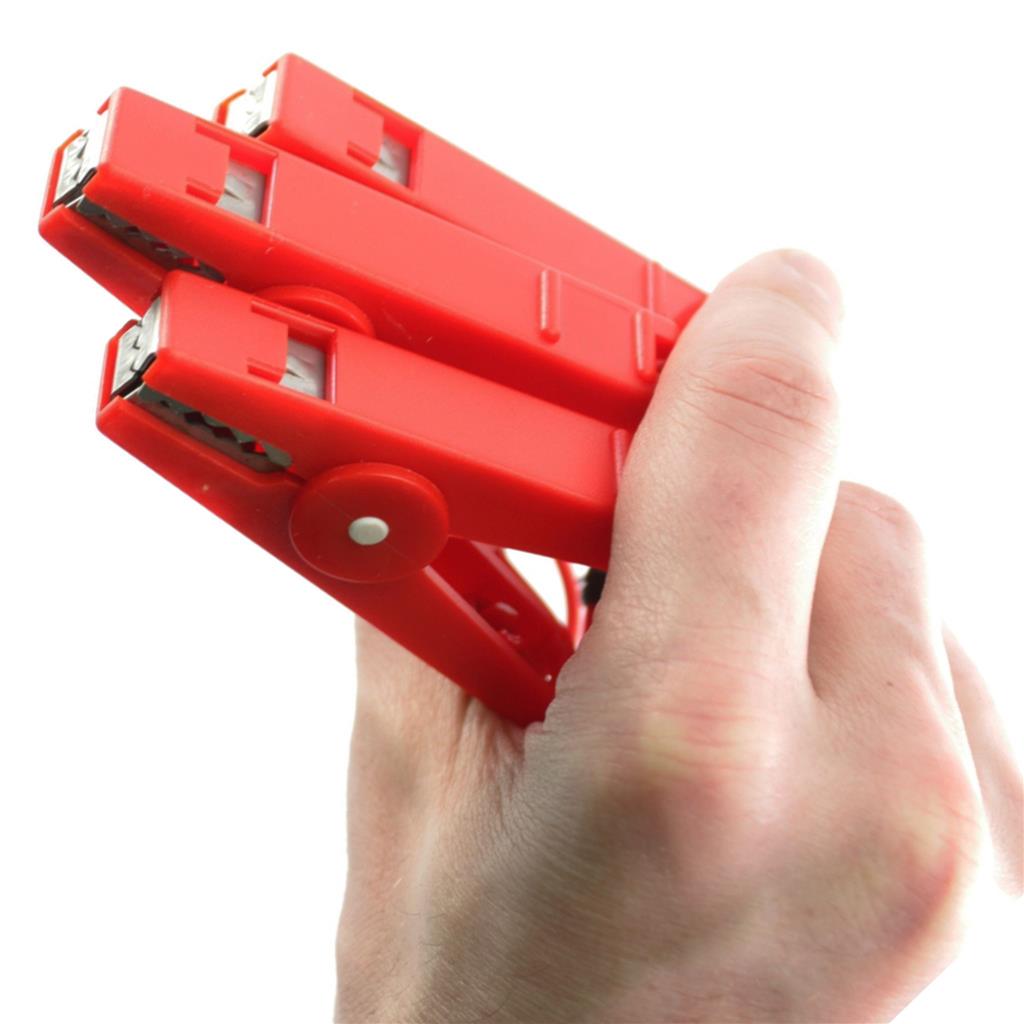 Weidezaunverbinder »Krokodilklemmen« verbindet Zaunreihen · 3x