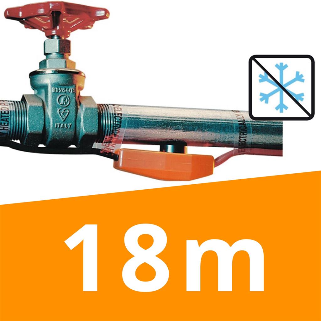 Heizkabel »EasyHeat« für Rohr, Leitung, Rinne · von 1m - 49m