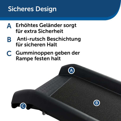 Hunderampe »UltraLite« faltbare Haustierrampe · bis 68kg