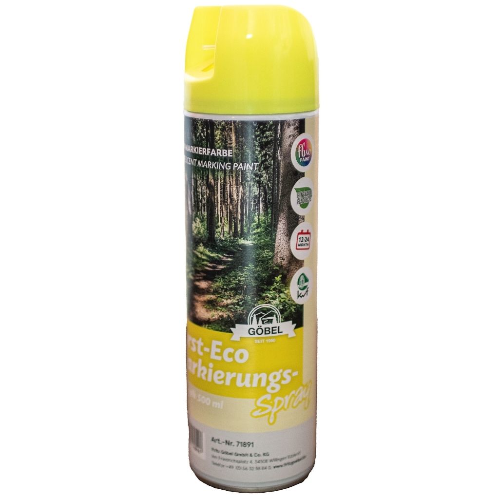 Spezialmarkierungsspray neon »EcoForst« markiert Bäume, KWF, etc · 500ml, in 6 Farben