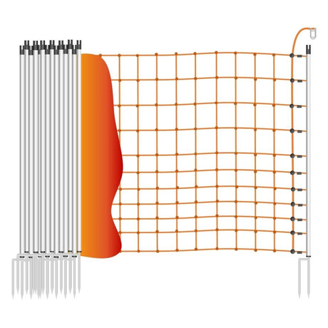 Pferdenetz »Euronetz« Weidenetz · 50m 2 Spitzen, 145cm