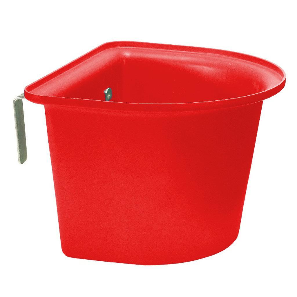 Krippe Pferd »Voyage« Transportkrippe · 2 Metallhalter, rot