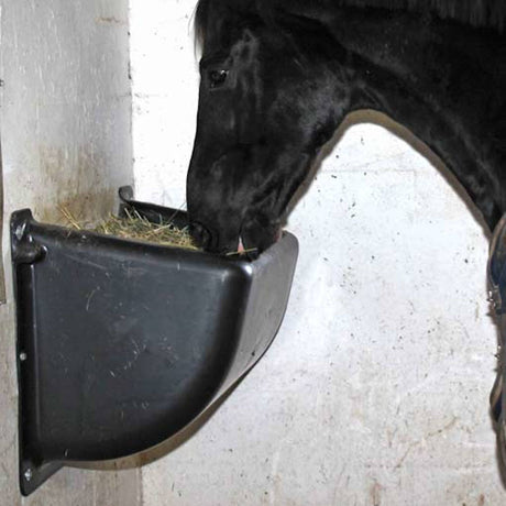 Heuraufe »SlowFeeder« Futtertrog für Wandmontage · 140l