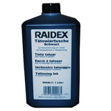 Tätowiertusche »Raidex« dauerhafte Markierung · 1l, schwarz