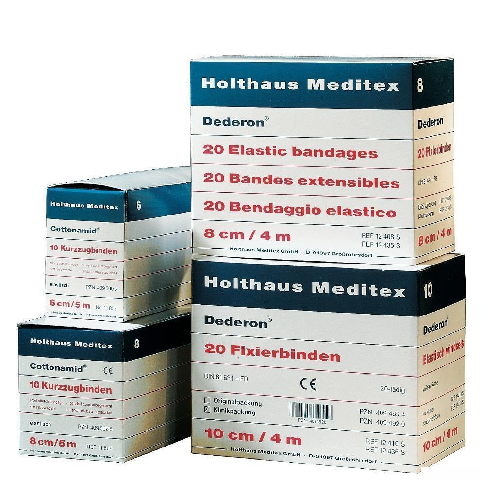 Fixierbinde »Holthaus« elastische Mullbinde · 10cm, 4m