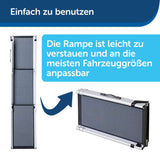 Hunderampe Deluxe »Tri-Scope« bis 178cm · bis 136kg