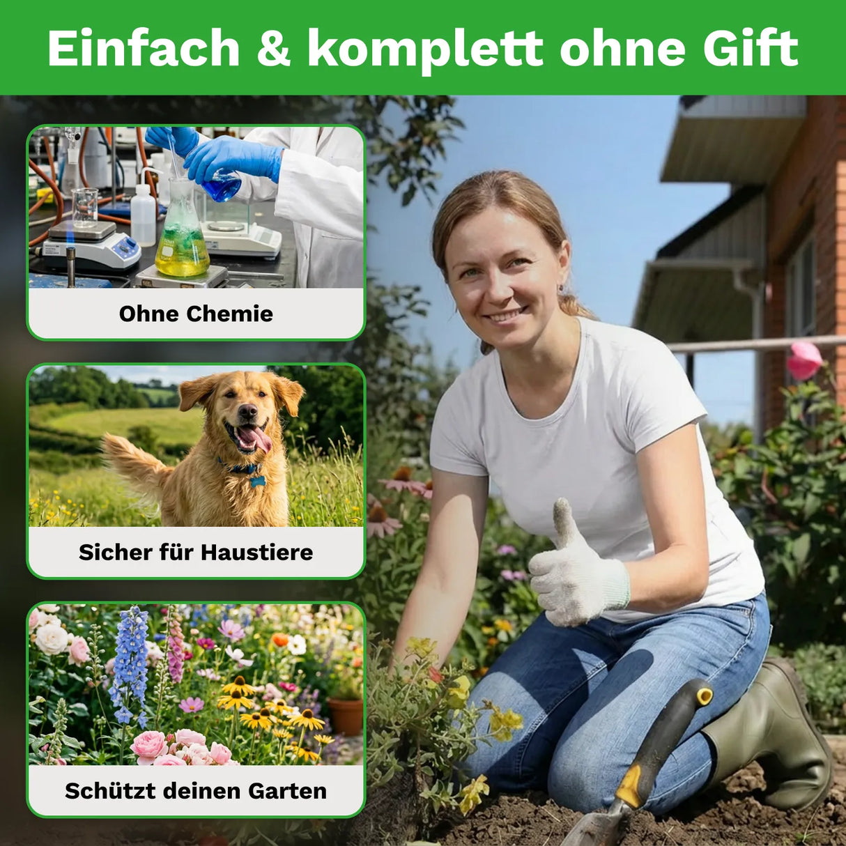 Wühlmausschussgerät »Set« Schussfalle inkl. 50 Platzpatronen