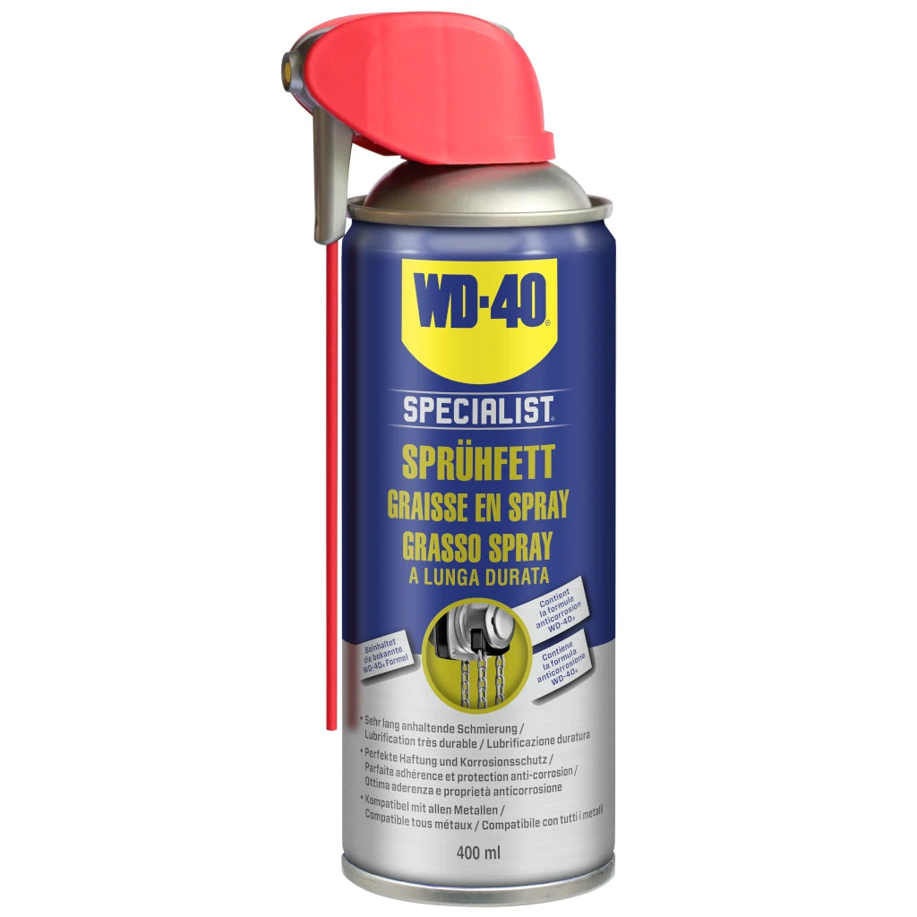 Wd40 »Specialist« Sprühfett, gebrauchsfertig · 400ml Sprayflasche