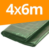 Abdeckplane »Classic« schützende Gewebeplane · 2x3m - 10x12m