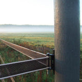 Recycling Pfähle »Rund« Zaunpfosten · 8cm, 2,00m