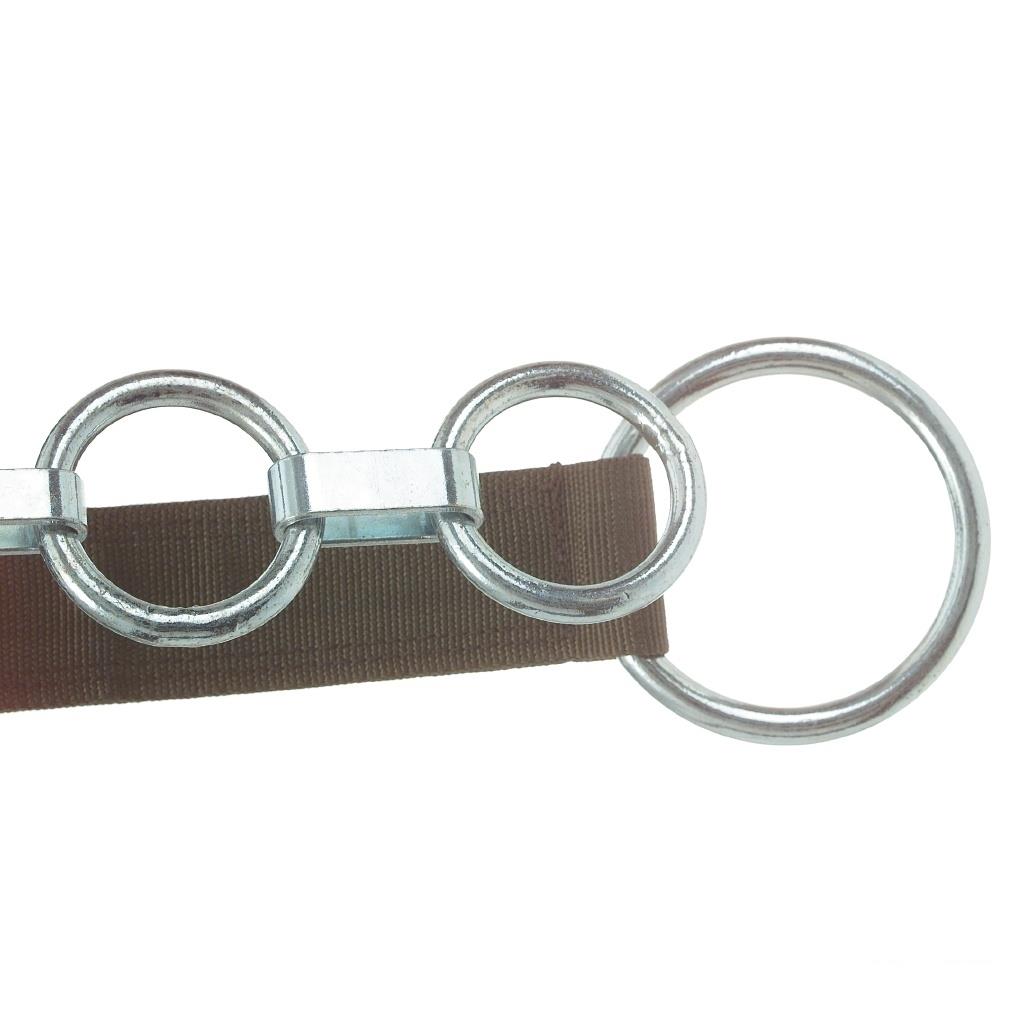 Flachgliederkette »Classic« Vieh Nylonhalsband · 4 Ringe, 10x85mm