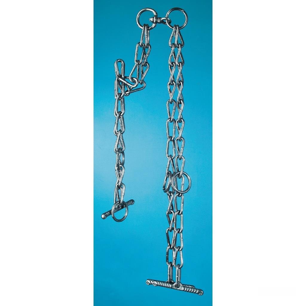 Kuhkette »Classic« zur Viehanbindung · 1 oder 2 Trogenden / Wirbel ab 60cm