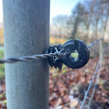 Recyclingpfähle »Rund« Zaunpfosten · 4,5cm, 1,30m