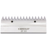 Scherkamm »Aesculap GT 501« obere Schneidplatte 15 Zähne