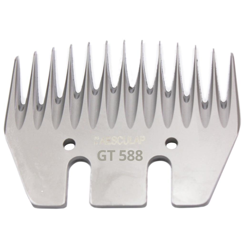 Scherkopf »Aesculap GT 588« untere Schneidplatte 13 Zähne, 3,5mm