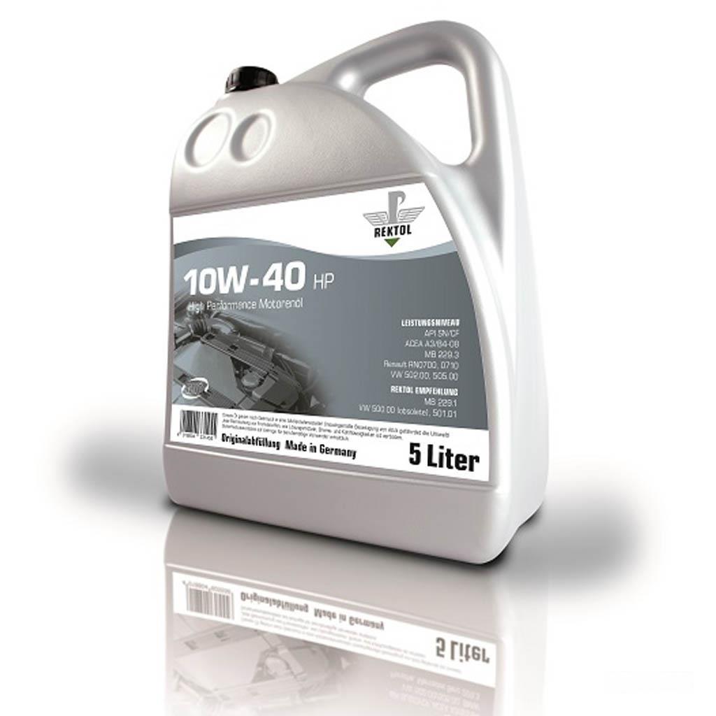 Motor Öl »Rektol« ganzjährig, Diesel / Ottomotor · 10W 40, 5l