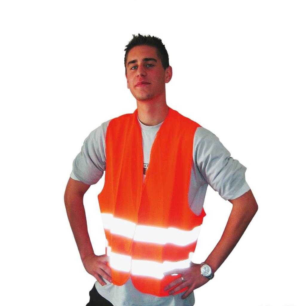 Signalweste »orange« mehr Sichtbarkeit · Einheitsgrösse