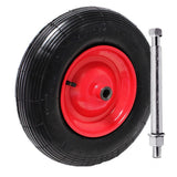 Schubkarren Rad »4.80/4.00-8« luftbereift, komplett · Achse 20mm