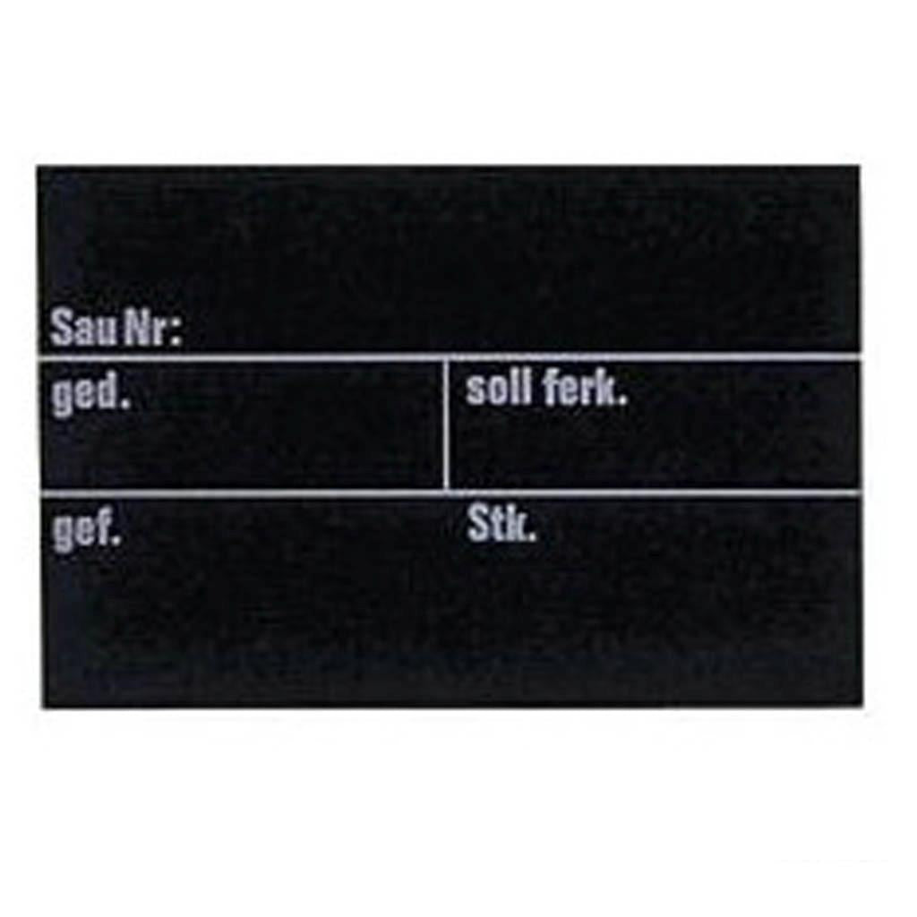 Stalltafel »Schwein« hält Tierinformationen fest · 30x20cm