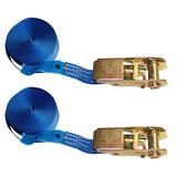 Spanngurt »5m / 25mm« zum Sichern · mit Ratsche, bis 0,8t, blau