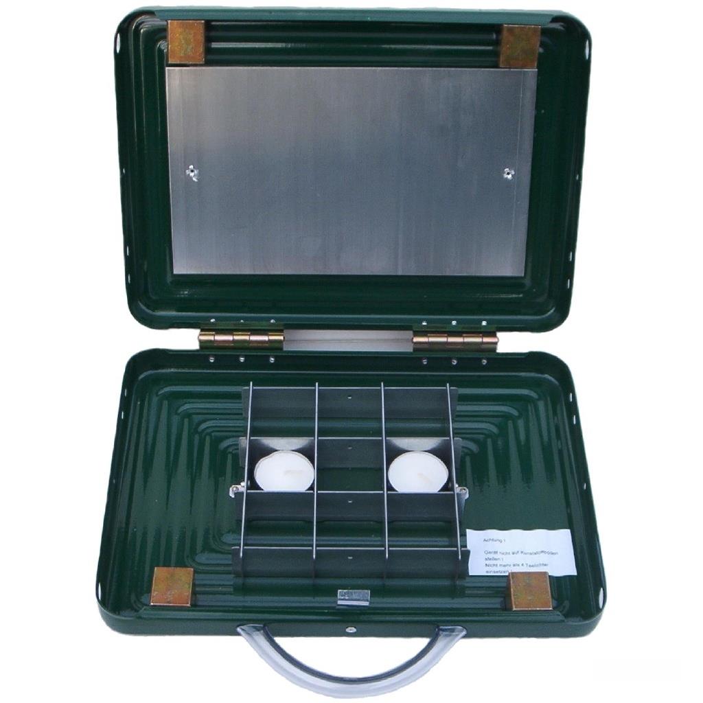 Fußheizung »Oase« auch Sitzheizung · Teelichtbetrieb