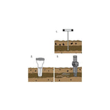 Wühlmausfalle »SuperCat Pro« zum Einsatz in Gängen