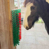 Kratzbürste »Universal« Viehbürste für Fellreinigung · halbrund