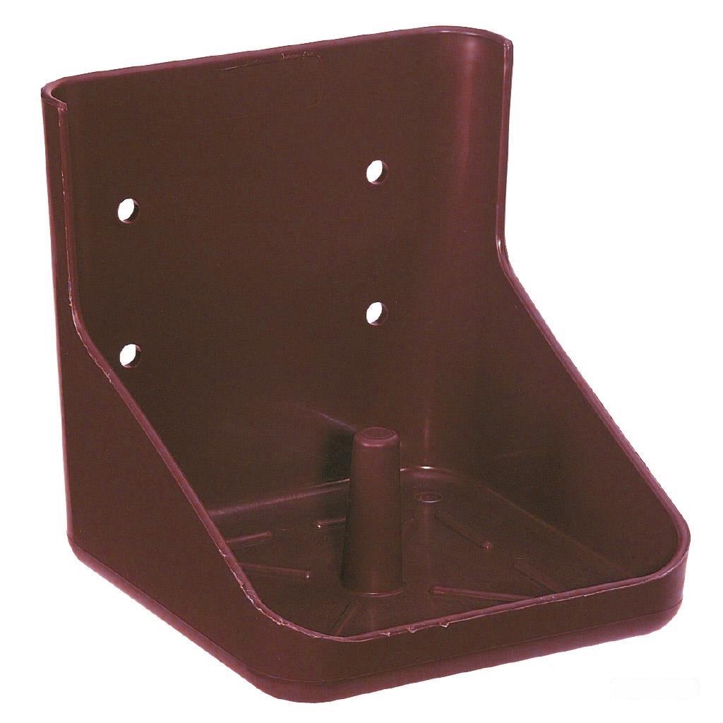 Lecksteinhalter »classic« für Mineralleckstein bis 10kg · braun