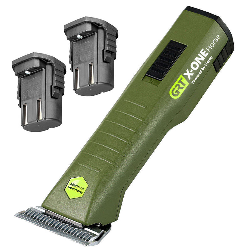 GRT »X-ONE« Horse Schermaschine für Pferde mit 2x Akkus