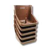 Salzlecksteinhalter »primo« für Mineralleckstein bis 10kg · grün, schwarz, braun