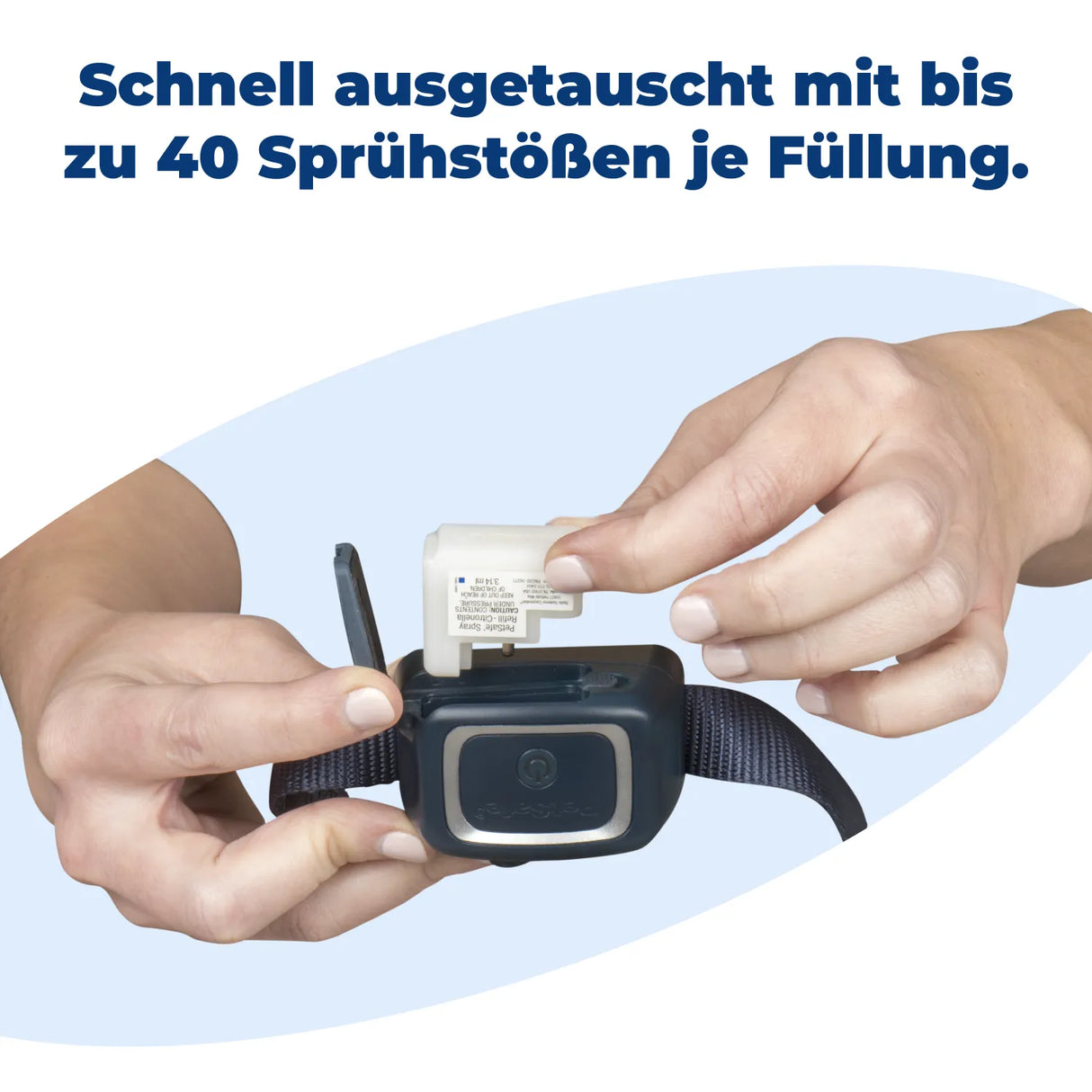 3x Nachfüllpatrone zu Petsafe Sprühhalsband »Spray Deluxe« Citronella · zitrone