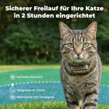 Unsichtbarer Katzenzaun »Pet Safe« Katzen Elektrozaun · ab 2,7kg