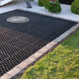 Paddockplatten »Rasenwaben« zur Befestigung · 50x40cm