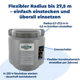 Unsichtbarer Hundezaun 27,5m Radius »Drahtlos Comfort« · ab 3,6kg