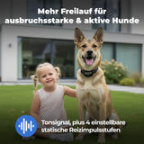 Unsichtbarer Haustierzaun »Add-A-Dog« Zusatz Halsband · Akku, 4-stufig