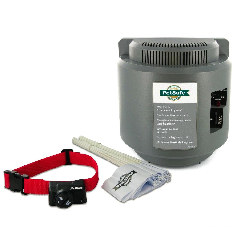 Unsichtbarer Hundezaun 27,5m Radius »Drahtlos Comfort« · ab 3,6kg